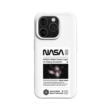 iPhone 16 Pro SolidX 白 - NASA - NASA's Space Telescope - Stephan's Quintet