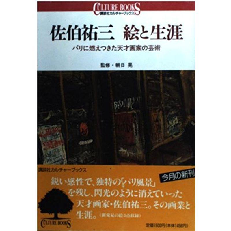 佐伯祐三 絵と生涯?パリに燃えつきた天才画家の芸術 (講談社カルチャーブックス)