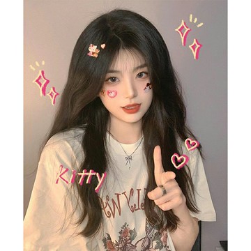 美式復古純棉短袖t恤女夏裝2022新款寬松韓版甜颯風oversize上衣