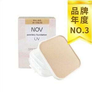 Nov娜芙防曬粉餅SPF30 PA+++ (亮膚色) 蕊_無粉撲/粉盒 ｜全館滿$199免運