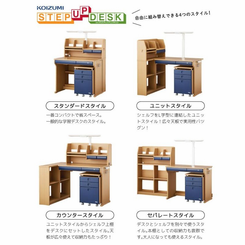分解しました！EV有り！コイズミ・デコプリ組み替え出来る学習机