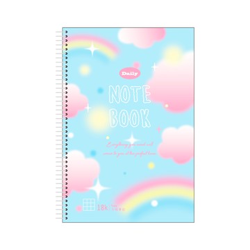 18K活頁5mm方格筆記-夢幻物語