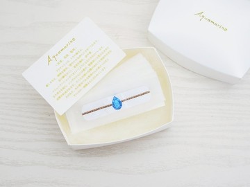 [三月]海藍寶石繃帶戒指