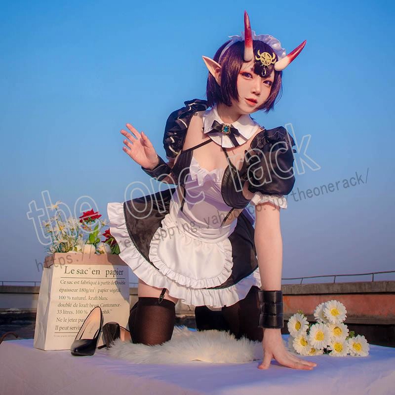 FGO 酒呑童子 コスプレ メイド 同人メイド 衣装