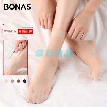 ✅店家嚴選 ⑦天鑒賞✅寶娜斯絲襪女夏季薄款防勾絲水晶襪耐磨防滑腳底棉肉色短絲襪批發