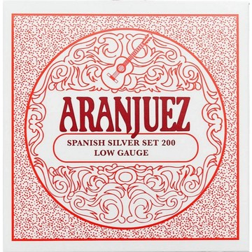 Aranjuez 古典吉他弦 Spanish Sliver 200 低張 西班牙 尼龍弦【黃石樂器】