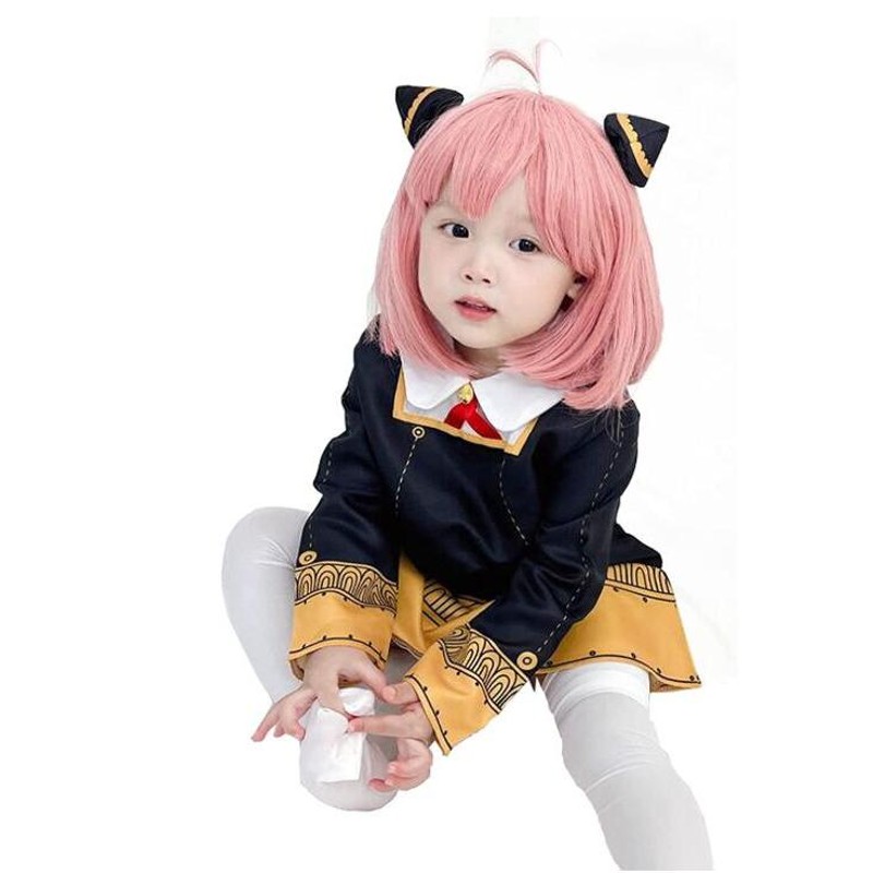 【なりきりセット】アーニャ　コスプレ　コスチューム　スパイファミリー　ハロウィン