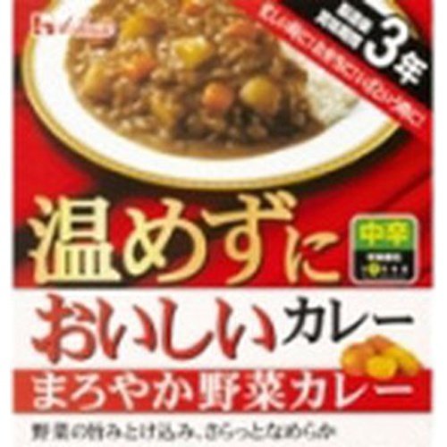 ハウス 温めずにおいしいカレー まろやか野菜 200g×10入