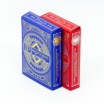 匯奇撲克 Pinocchio 木偶奇遇記 可愛童話卡通進口收藏花切撲克牌