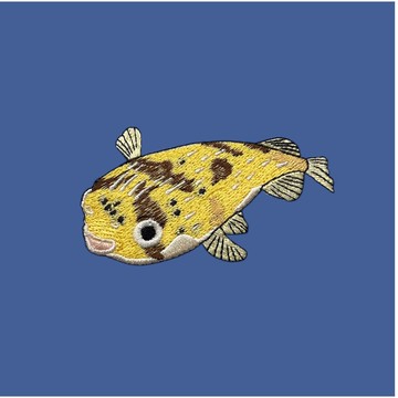 六斑二齒魨行李吊牌