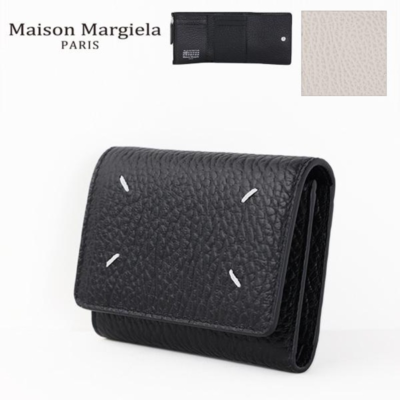 Maison Margiela メゾンマルジェラ TRI-FOLD WALLET 三つ折り財布 ミニ ...