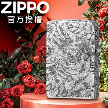 ZIPPO love rose 愛情玫瑰防風打火機