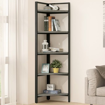 【Homelike】 喜家居工業風角落置物架(1956)