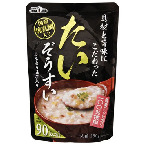 丸善食品工業　具材旨味こだわったたいぞうすい　250g