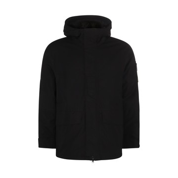 Stone Island - Black Cotton Down Jacket
