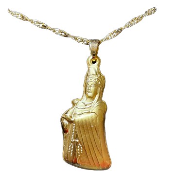 【衿湘鈺】24K金項鍊-媽祖