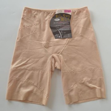 日本原單高腰塑身美體褲女收腹提臀收胯收腿無痕舒適三分打底安全