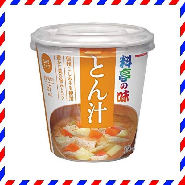 マルコメ カップ 料亭の味 とん汁 即席味噌汁 1食×6個