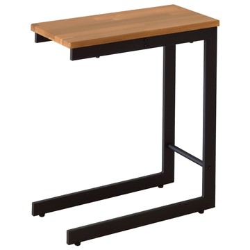 《HOPMA》簡約日式小邊桌(2入) 台灣製造 床邊懶人桌 沙發茶几桌-拼版柚木