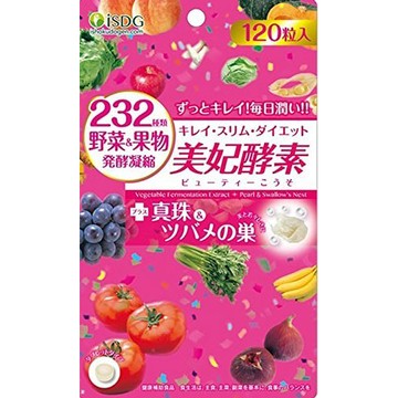 ISDG醫食同源 232美妃酵素(Beauty酵素)premium 120粒