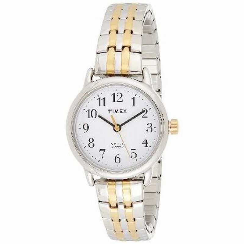 Timex women's easy reader 2025 stainless steel bracelet watch