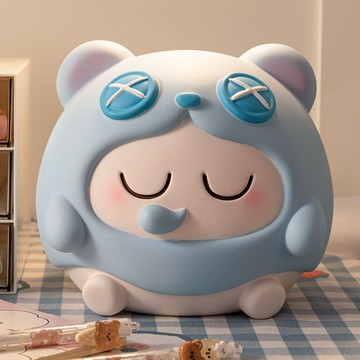 免運開發票 存錢罐 儲錢罐 創意可愛布偶熊存錢罐2025年新款只進不出成人兒童摔不爛儲蓄錢罐 八折下殺ly13h