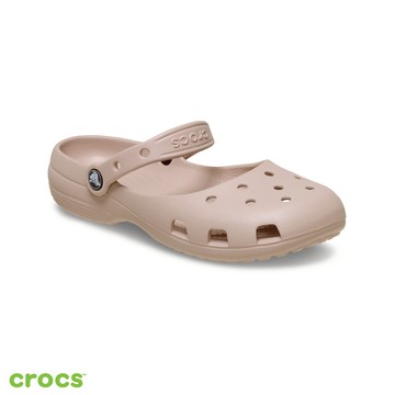 Crocs 卡駱馳 (女鞋) 經典芭蕾鞋 Classic 經典系列-石英粉色-211994-6UR