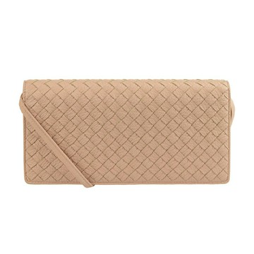 BOTTEGA VENETA 經典編織WOC肩背包-煙燻櫻花粉(現貨)~【 菲尼斯 國際精品 ★ 疊加現抵$1618 】