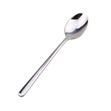 Bloom at home 簡約亮光茶匙 10入組  10片  銀色