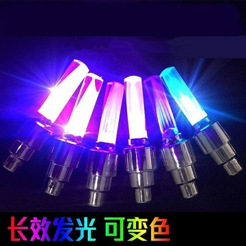 自行車氣門燈小配飾配件山地車裝備風火輪車輪夜騎輪胎閃光燈騎行