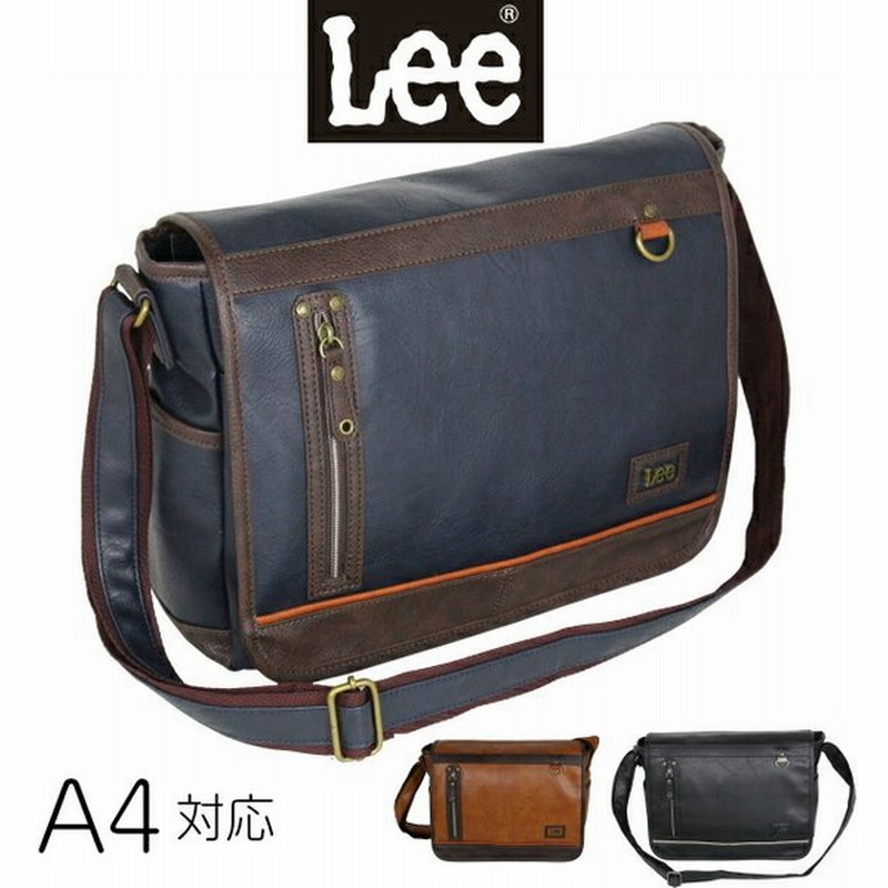 ショルダーバッグ 大きめ 斜めがけ 斜めがけ メンズ バッグ 斜め掛け 大人 革 旅行 学生 Lee リー Infinity かぶせショルダーバック 3 3104 通販 Lineポイント最大0 5 Get Lineショッピング