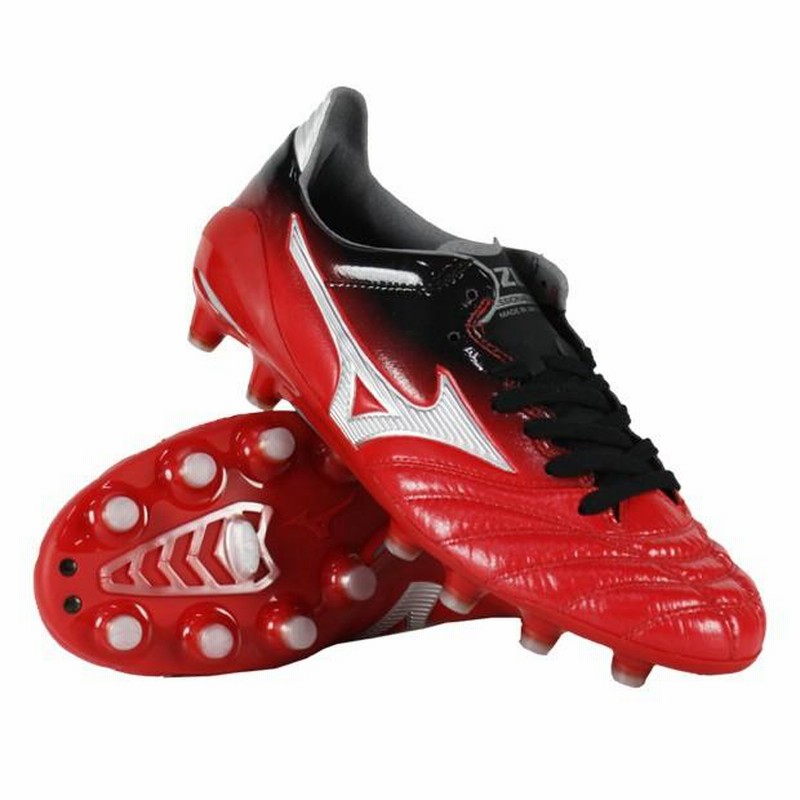 モレリア NEO 2 レッド×ブラック 【MIZUNO|ミズノ】サッカースパイクp1ga195062 | LINEショッピング