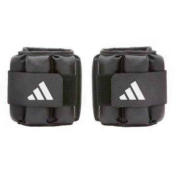 adidas 愛迪達 可調式負重護腕 護踝 2kg 2個  59.5 x 12 x 2cm  1組  黑色