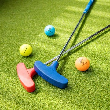 FunGreen 繽紛色彩兒童雙面推桿 高爾夫練習球桿 Golf kids clubs