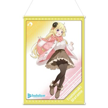 🌀日版客🌀 日版 Hololive 角卷綿芽 掛軸 B2尺寸 景品 周邊