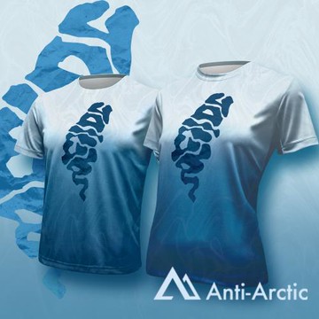 【Anti-Arctic】|短袖T恤-小孩- 翻轉Taiwan-鯤