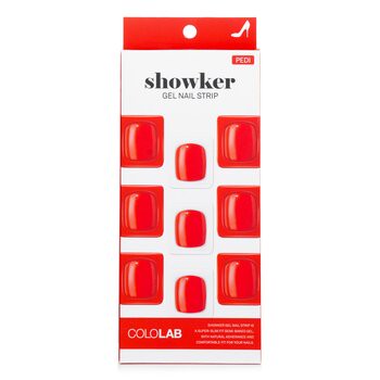 Cololab Cololab Showker 凝膠美甲貼片 # CPF504 Real Red 1pcs-美甲