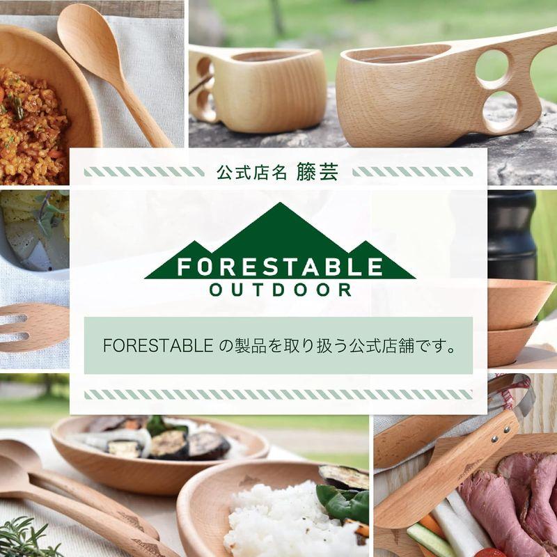 FORESTABLE フォレスタブル スプーンＭ 木製 天然木 アウトドア キャンプ