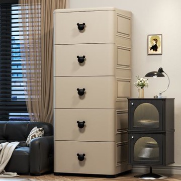 店主推薦加厚抽屜式收納柜家用客廳置物柜多層零食儲物柜臥