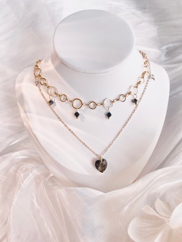 Swarovski雙層頸鏈