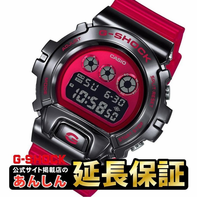 CASIO G-SHOCK 腕時計 レッド GM-6900B-4JF GM-6900B-4JF | CASIO