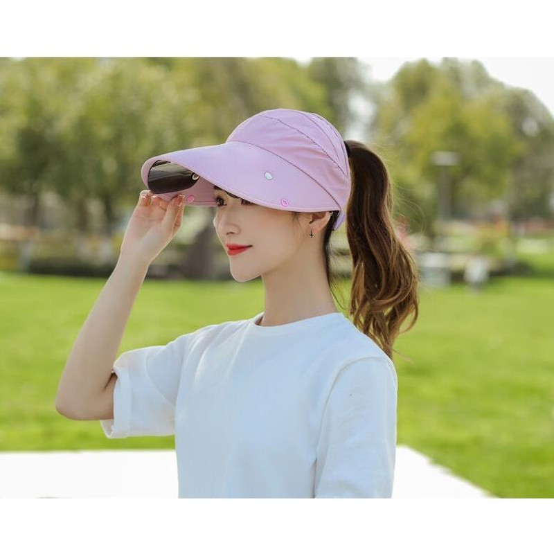 レジャー　オシャレ帽子　ゴルフ　日焼け対策　紫外線対策