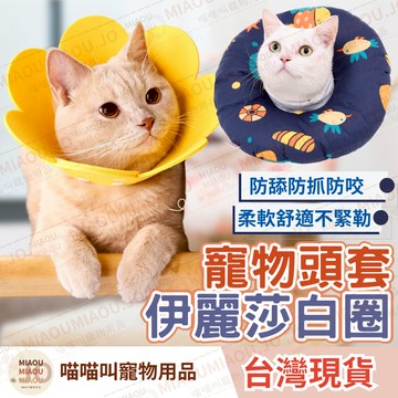 【隔日到貨 最後現貨】寵物頭套 伊莉莎白頭套 寵物頭套防舔圈 防舔頭套 貓頭套 貓咪頭套 防舔圈 狗狗頭套 甜甜圈