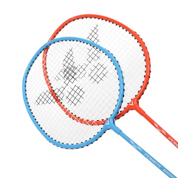 VICTOR 穿線羽球拍(對拍組)(羽球拍 2支入 附羽球 勝利「POWER1000-MO」≡排汗專家≡