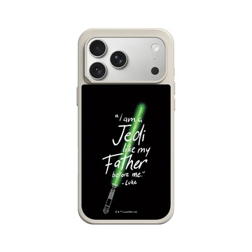 iPhone 17 Pro Max SolidX 貝殼灰 - 迪士尼-星際大戰 Star Wars - 絕地武士-光劍系列