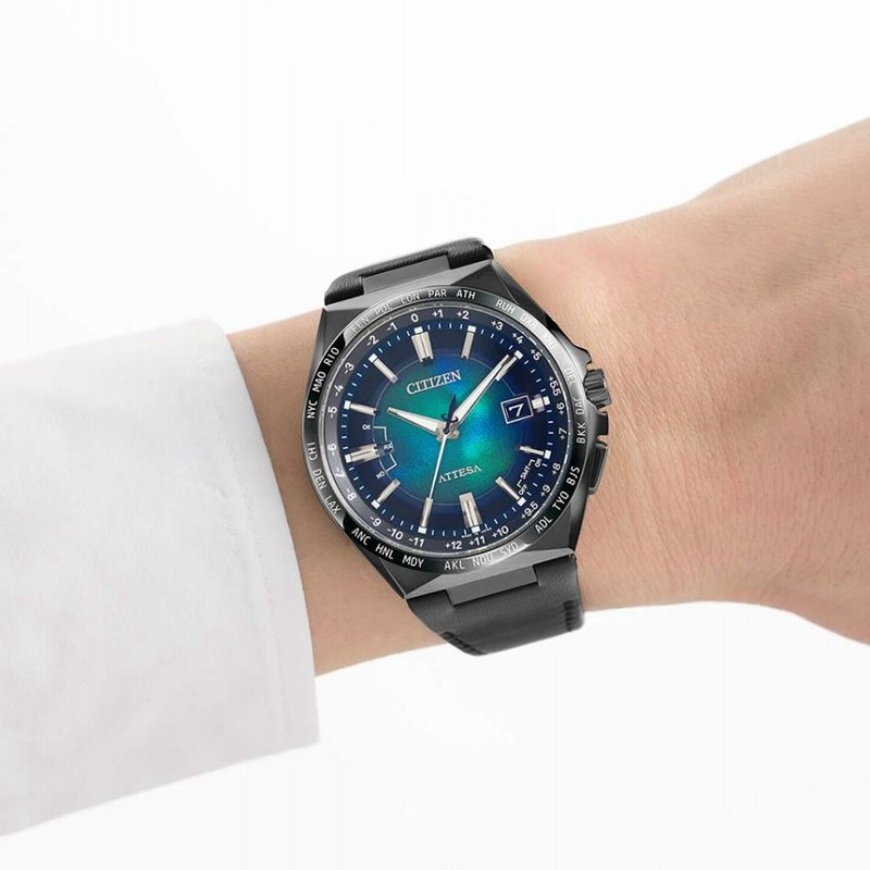 CITIZEN ATTESA 電波ソーラー UNITE with BLUE 限定モデル CB0215-18L シチズン アテッサ 腕時計 世界限定2,200本  | LINEブランドカタログ