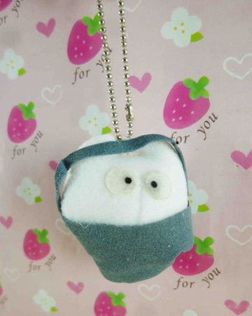 【震撼精品百貨】となりのトトロTotoro_絨毛鎖圈-桶子小白