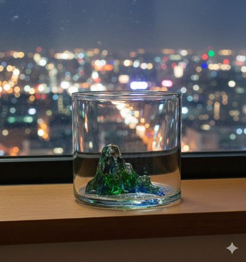 【愛台灣】原創手工吹製 玉山杯/威士忌杯/茶杯/冰山杯/日出 附杯