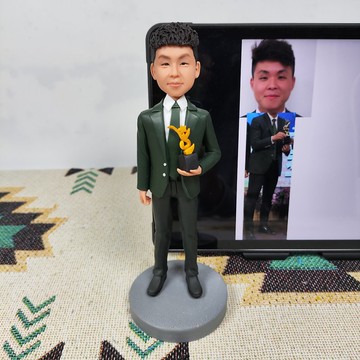 客制化人物公仔 人偶 3D人像畫 似顏繪 肖像 定制 生日 紀念 獎盃