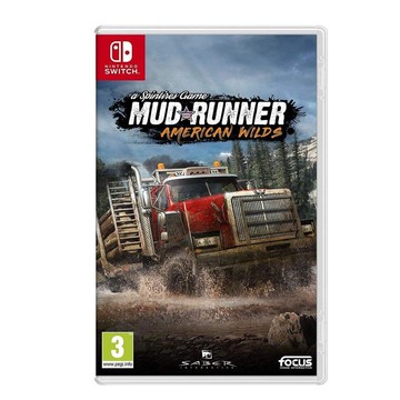 【Nintendo 任天堂】NS Switch 旋轉輪胎 泥濘奔馳 美洲荒野版 英日文版